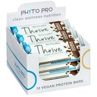 Phyto Pro Thrive Vegan Protein Bar - Double Chocolate - 12 Pack